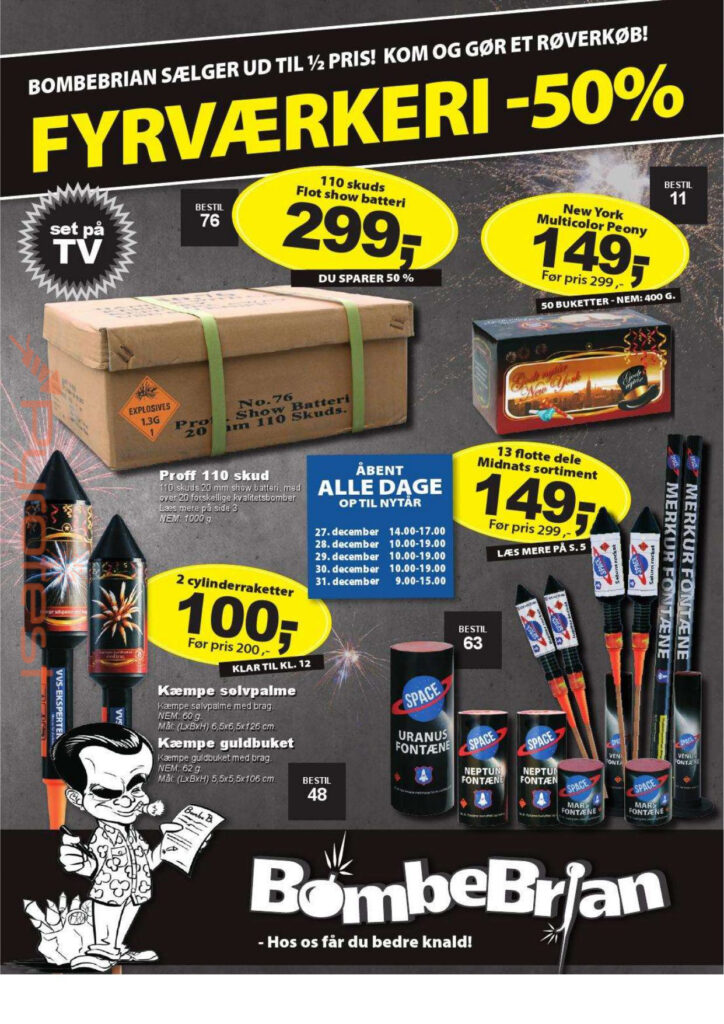 Bombebrian 2015 Pyrotest.dk