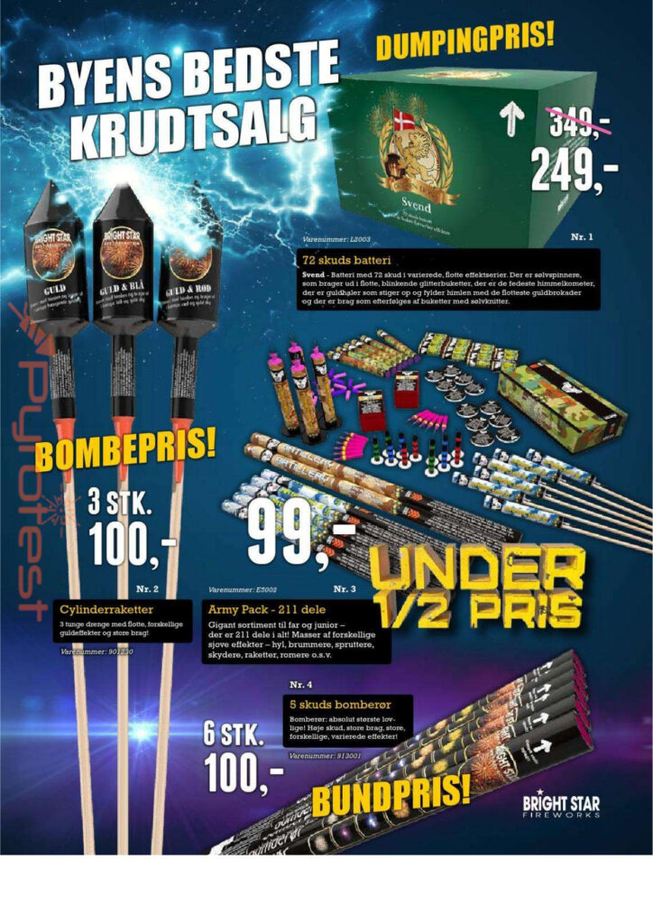 Bright star 2015 Pyrotest.dk