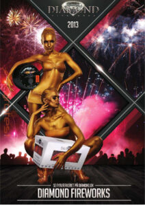Diamond fireworks 2013 Pyrotest.dk