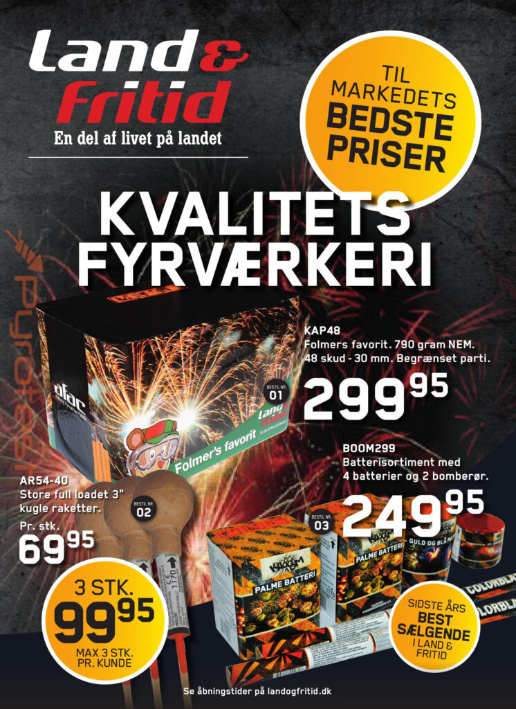 Land og fritid 2016 Pyrotest.dk