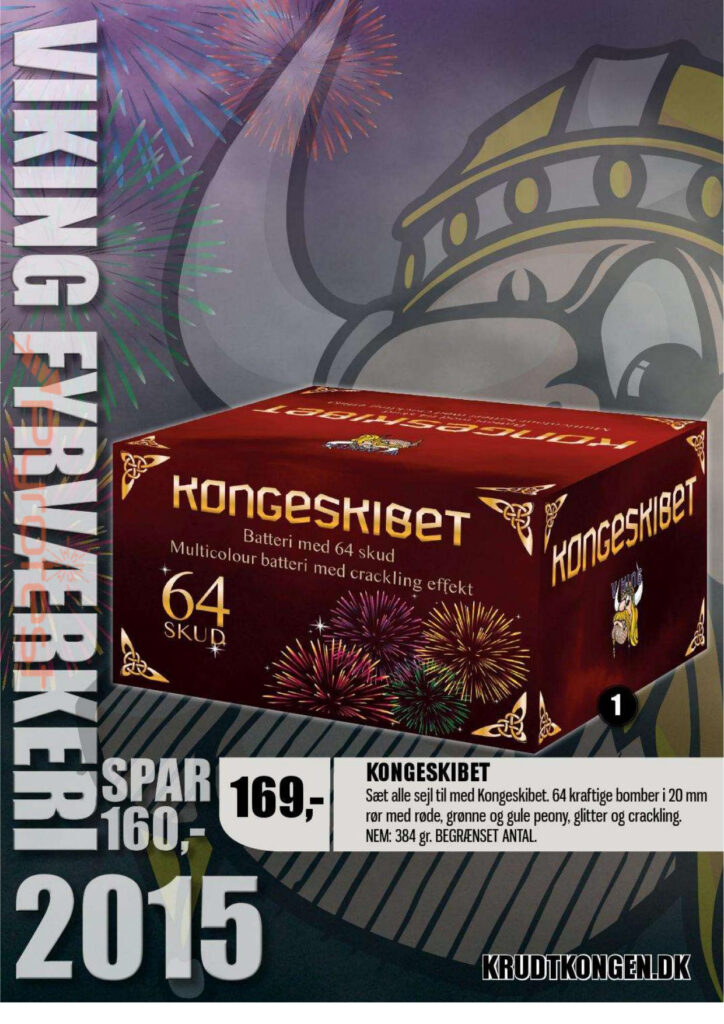 Viking fyrvaerkeri 2015 Pyrotest.dk