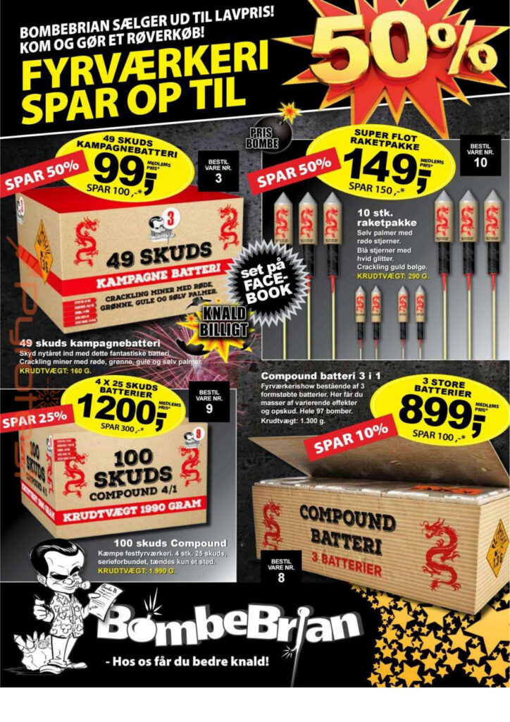 Bombebrian 2017 Pyrotest.dk