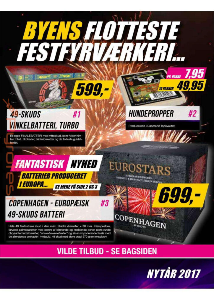 Bright star 2017 Pyrotest.dk