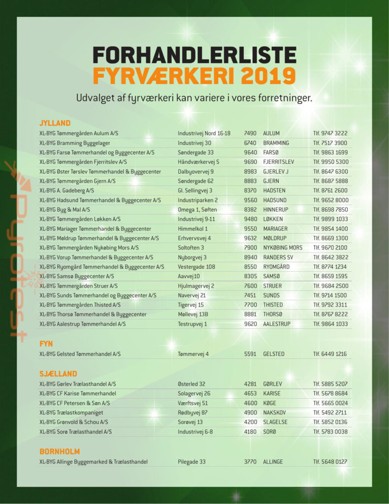 XL byg 2019 Pyrotest.dk