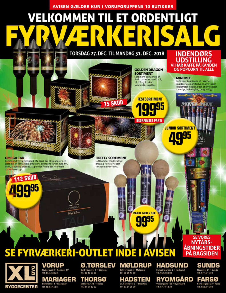 XL byg Vorup gruppen 2018 Pyrotest.dk