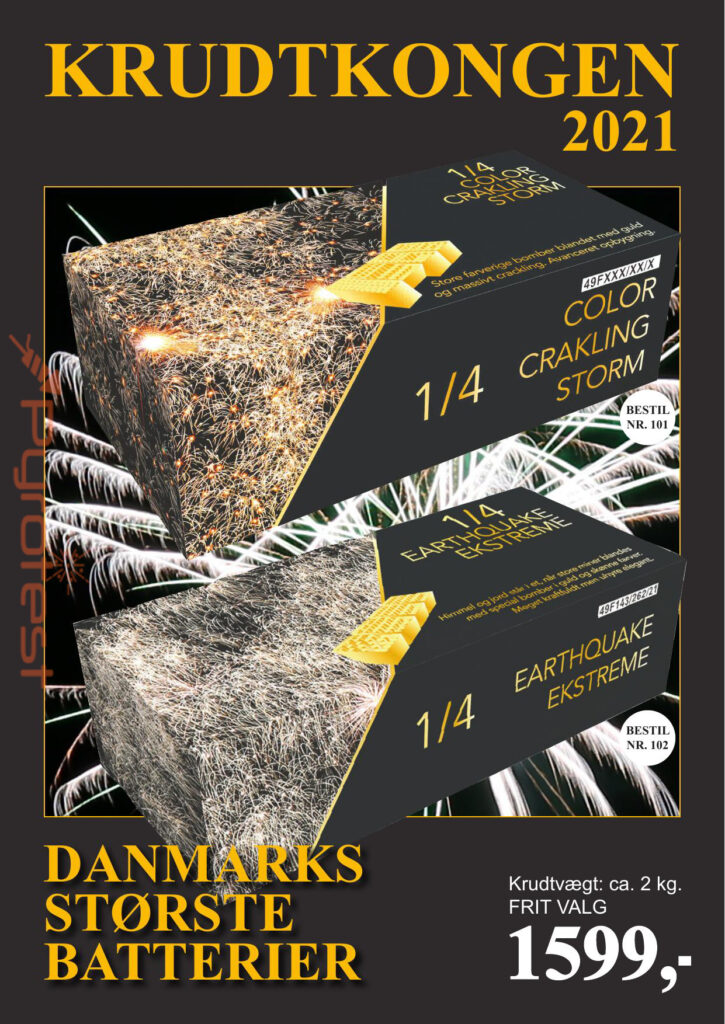 Krudt kongen 2021 Pyrotest.dk