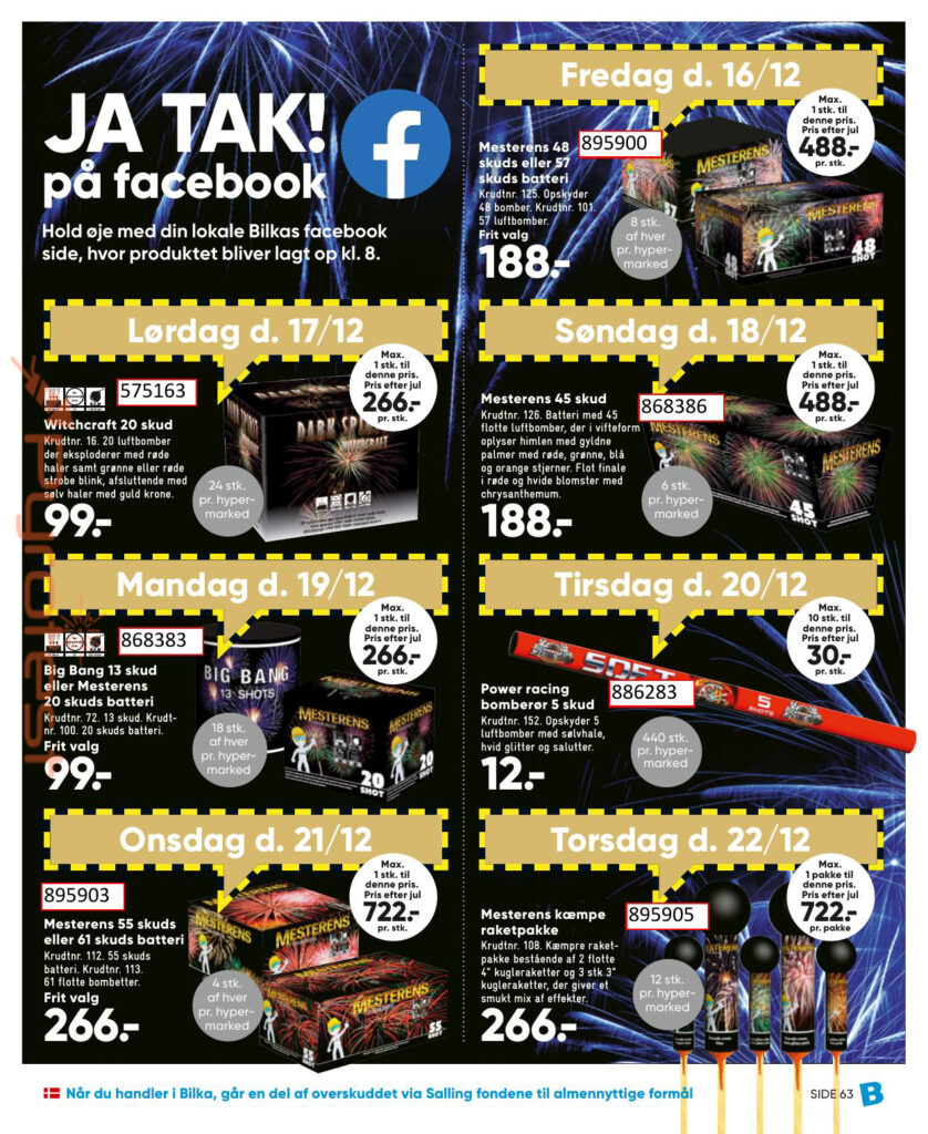 Bilka 2022 Pyrotest.dk