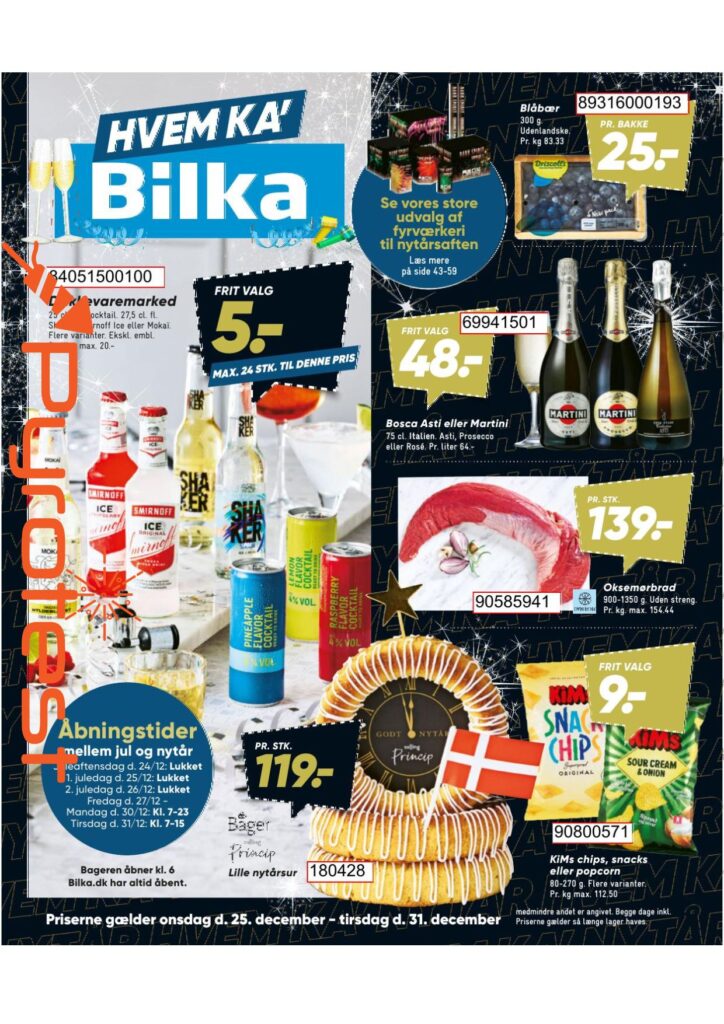 Bilka 2024 uge 52 med PT logo