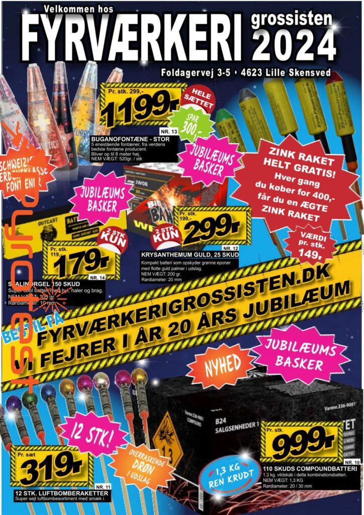 Fyrvaerkerigrossisten 2024 med PT logo