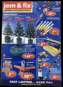 Jem og fix fyrværkeri 2001